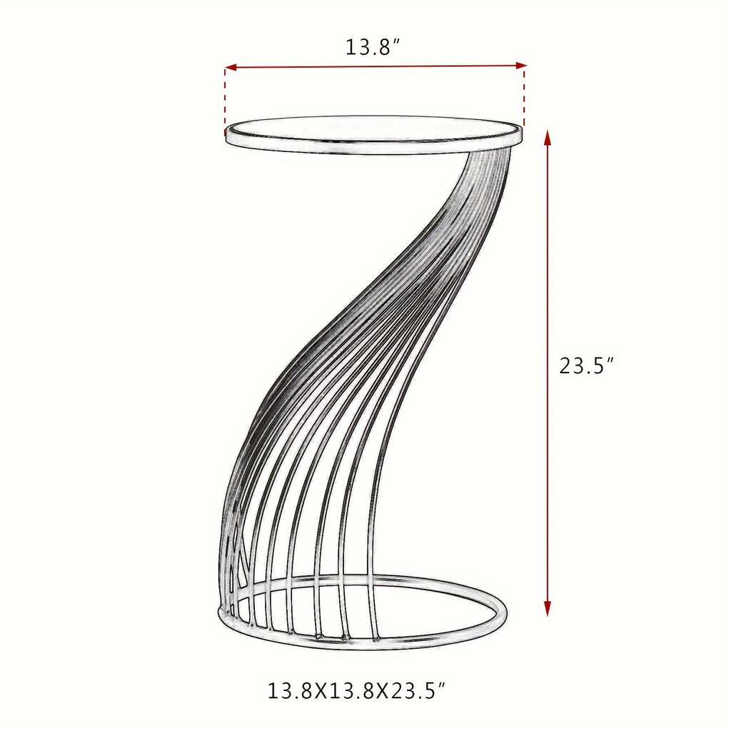 Ideal for Both Living Rooms And Offices, These Round Table Cabinets Feature Metal Edges And Include Compact Bedside Tables As Well As Coffee Tables for The Living Area